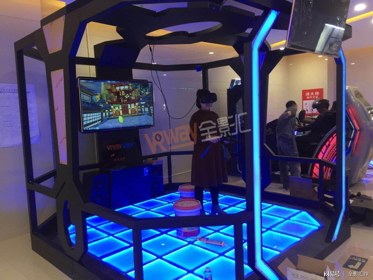 全影汇VR --vr射击设备vr赛车游戏设备小型体验​最先进的龙8国际 龙8平台(图1)