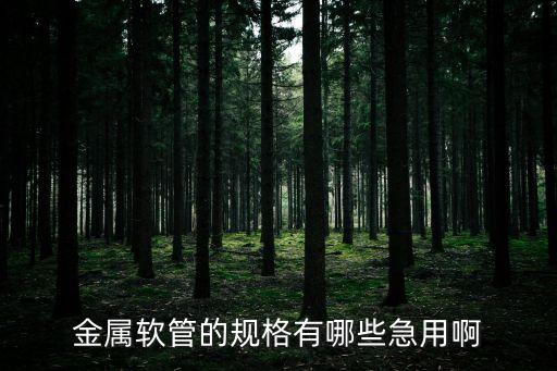 金属软管规格型号金属龙8国际 龙8平台软管的规格有哪些急用啊(图1)